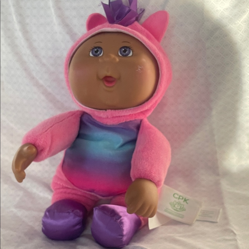 CPK Pink and Purple Unicorn Doll